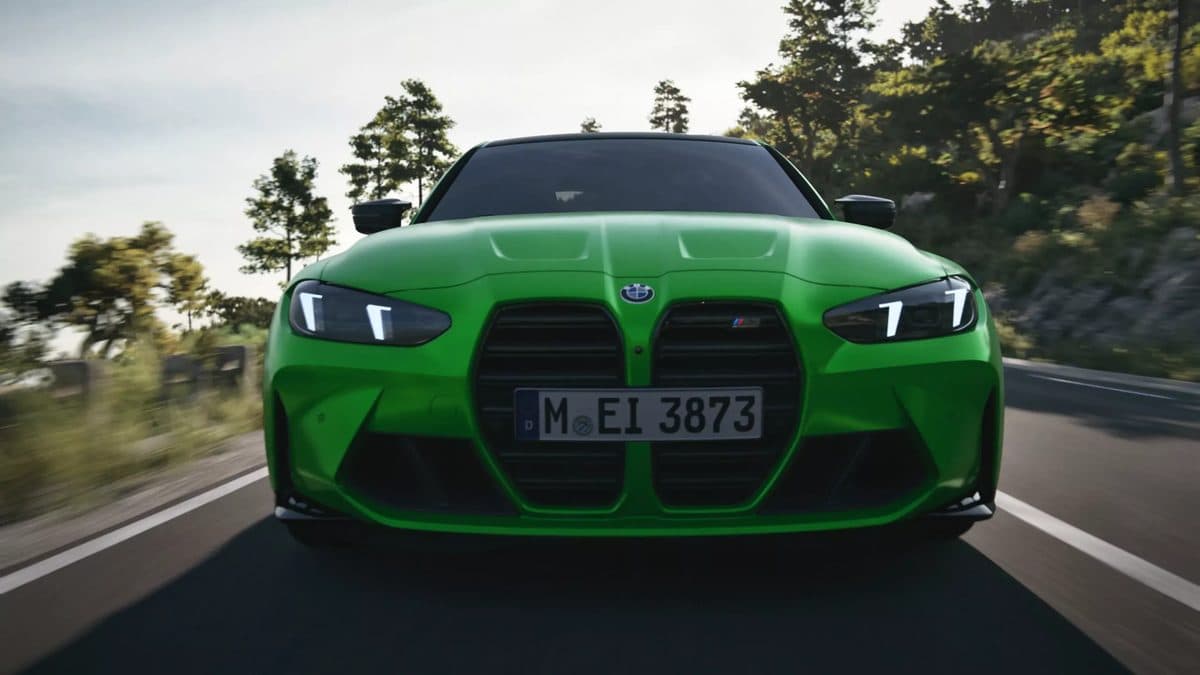 BMW M3 tampak detail eksterior