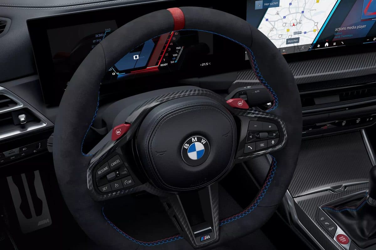 Interior dan dashboard BMW M3