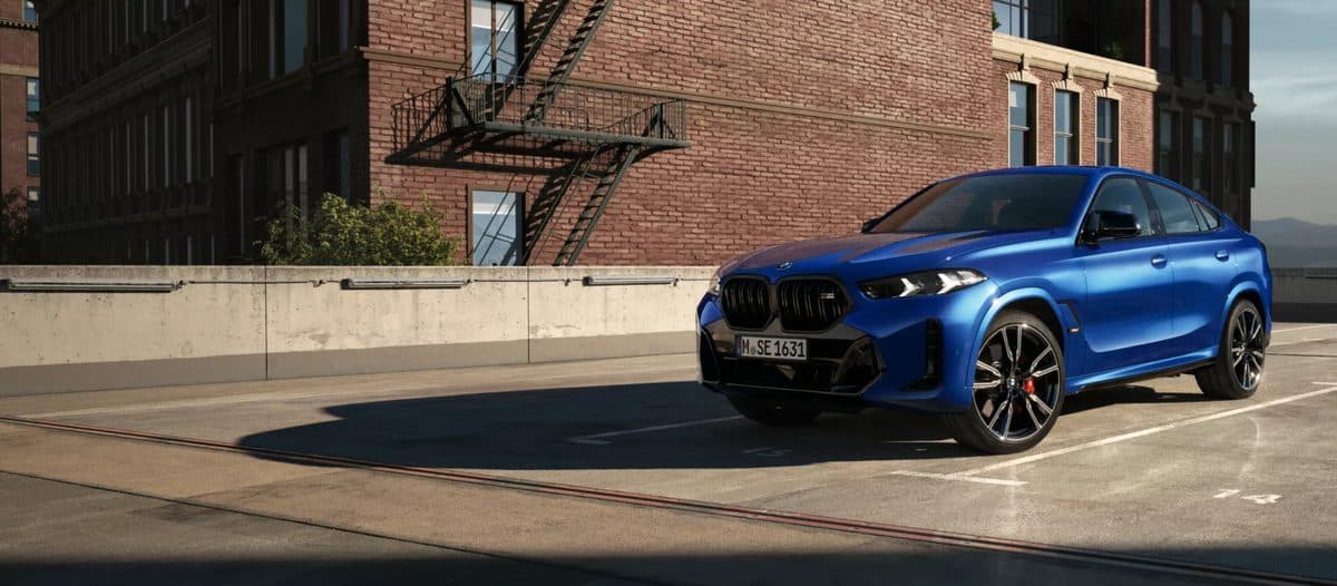 BMW X6 tampak detail eksterior