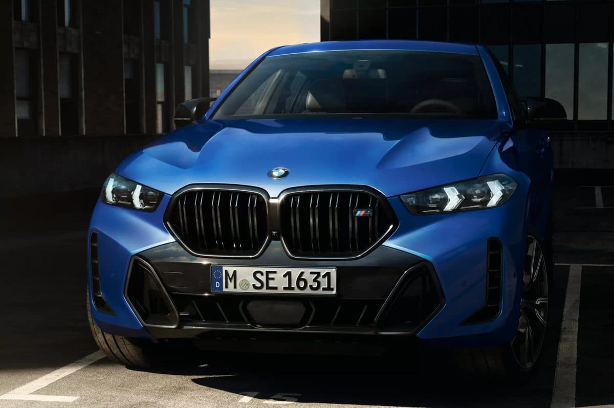 BMW X6 tampak detail eksterior