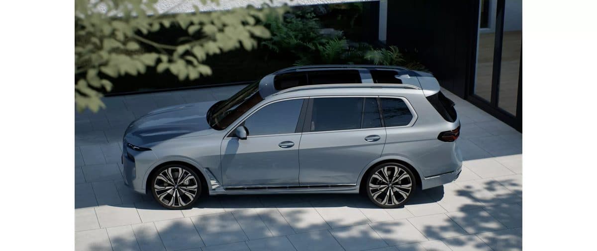 BMW X7 tampak detail eksterior